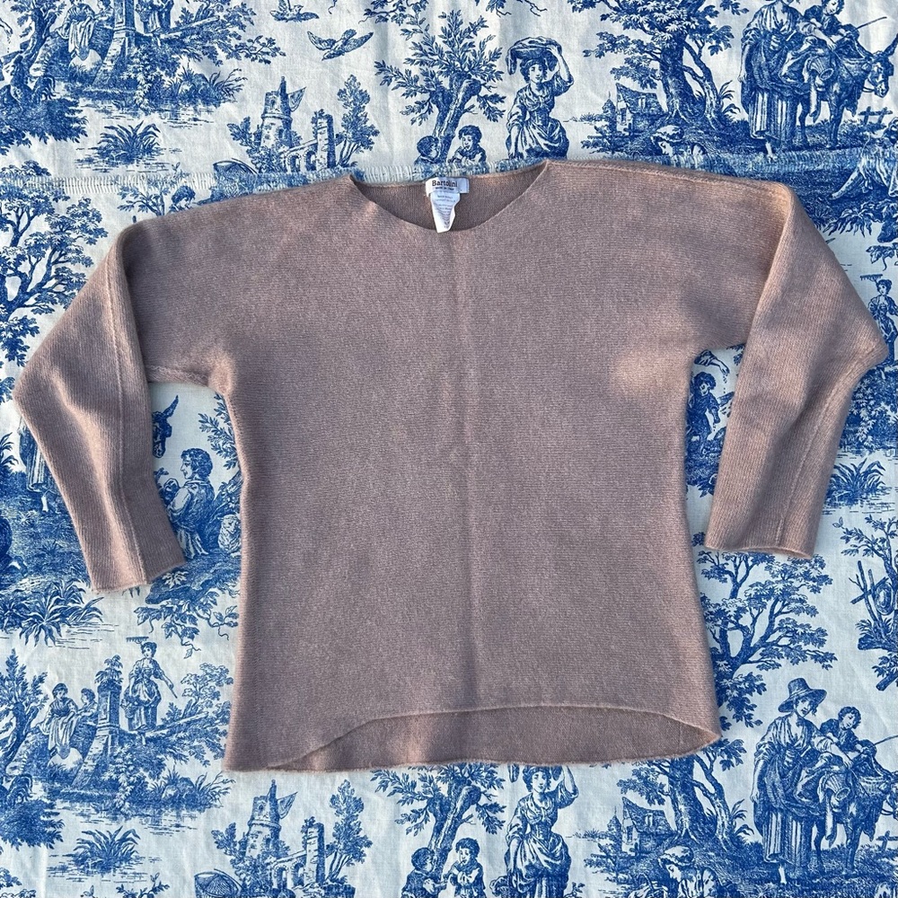 🇮🇹 Bartolini merino wool/cashmere blend sweater